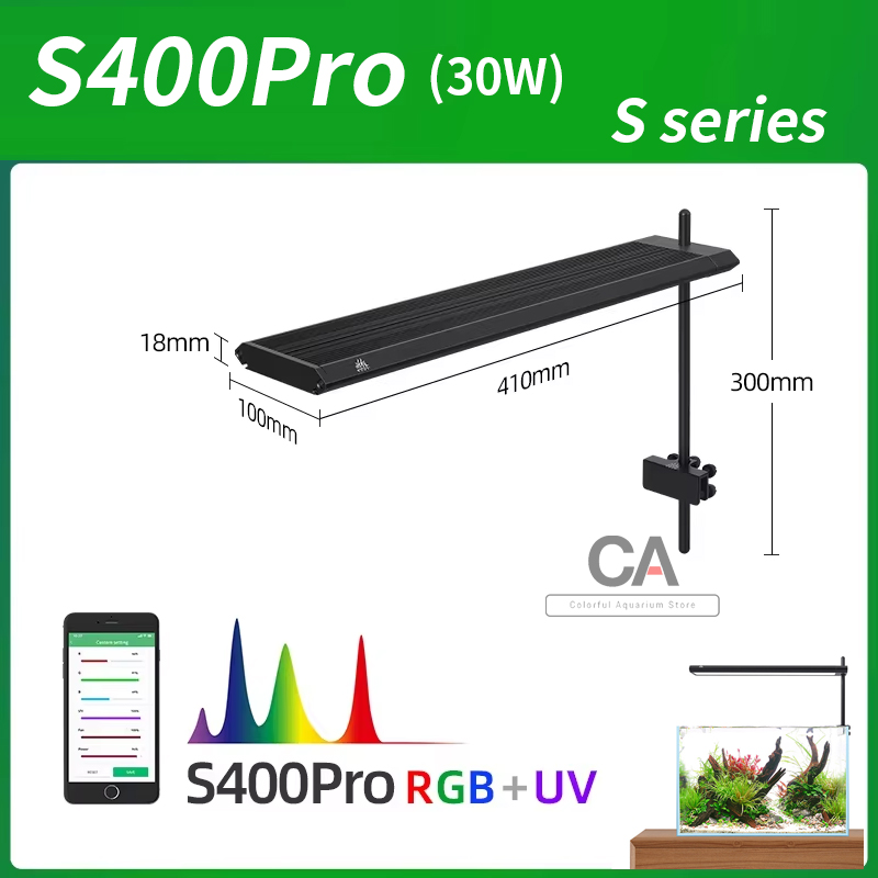 Aquarium Planted Tank Light - Светильники WEEK AQUA S Series RGB+UV