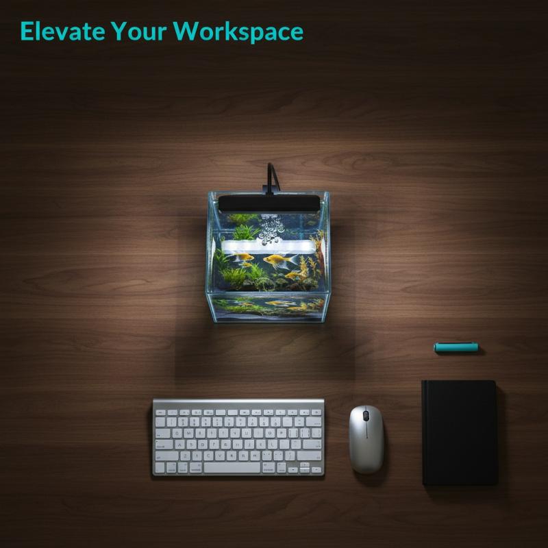 Aquarium Planted - USB-светильник для аквариума с гибкой штангой,