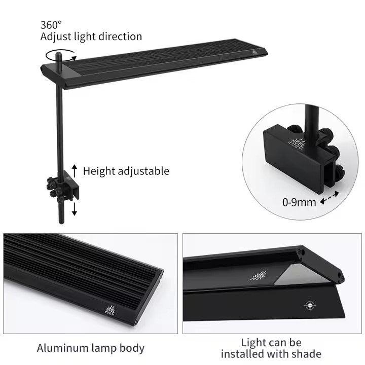 Светильники WEEK AQUA S Series – обзор и цена Aquarium Planted Tank Light