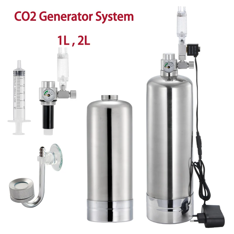 Система генерации CO2 для аква – обзор и цена Planted Aquarium Co2 System