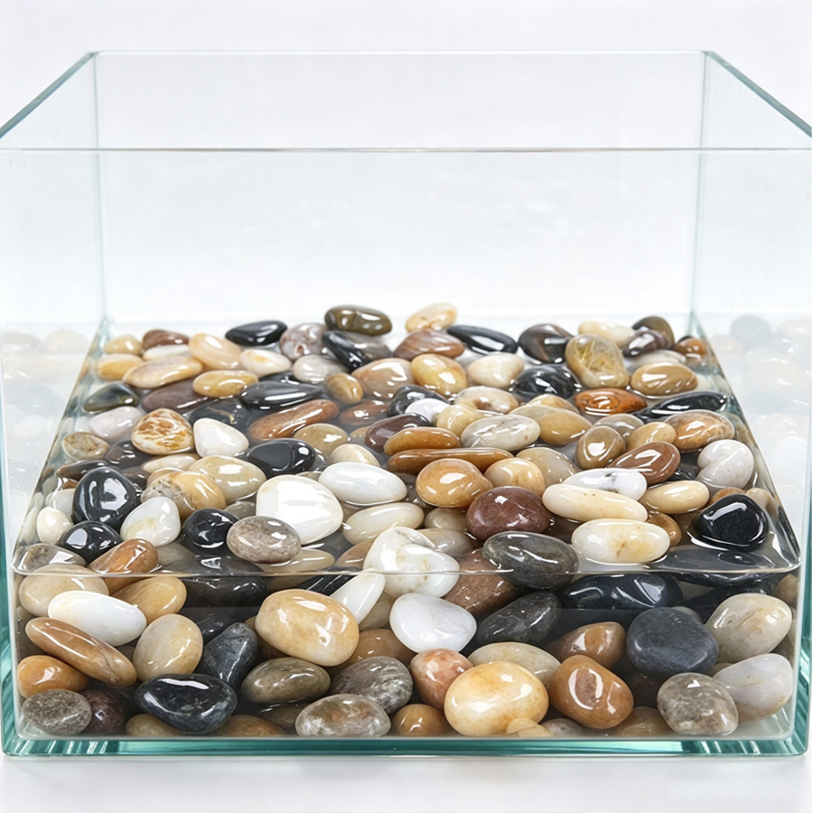 300-700 г гладких речных камне – обзор и цена Aquarium Planted