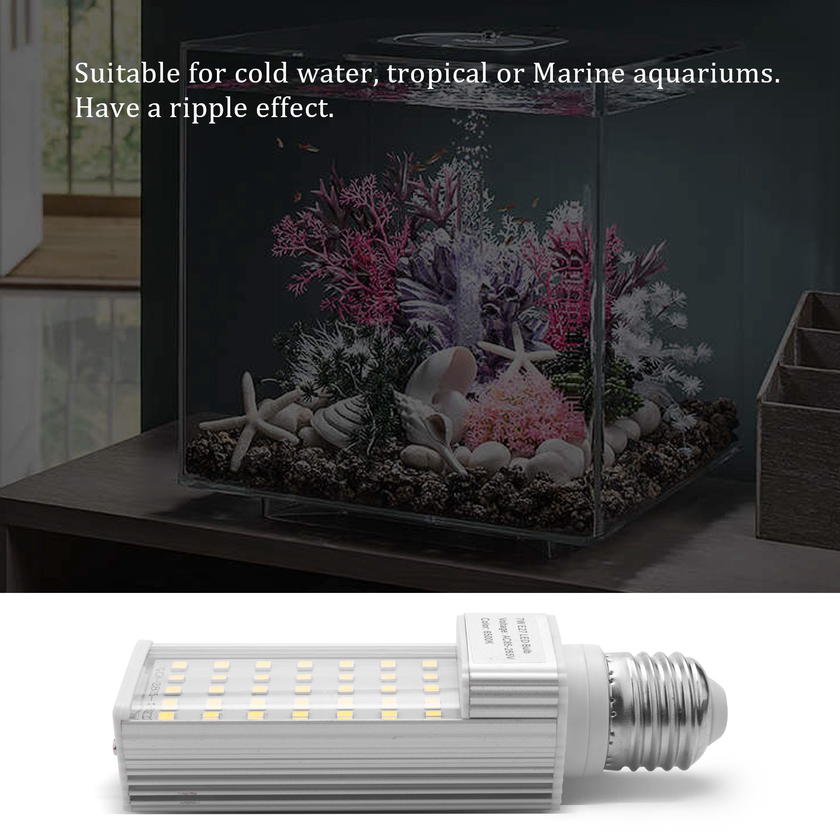 Светодиодная лампа A56P-Fishpo – обзор и цена Aquarium Planted Tank Light
