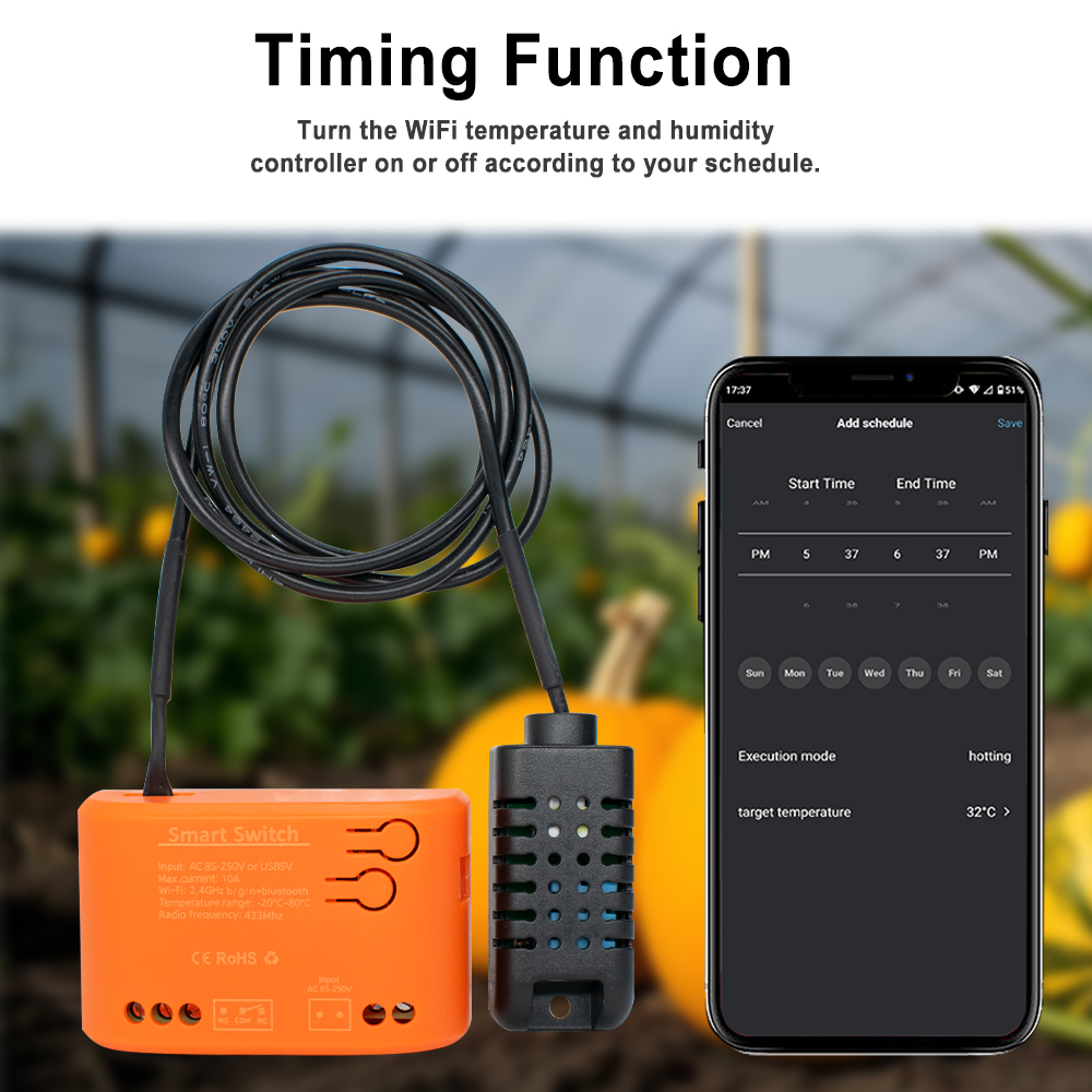 Tuya WiFi датчик температуры в – обзор и цена Aquarium Planted